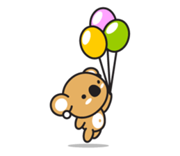 Coral Koala sticker #7109805