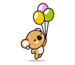 Coral Koala sticker #7109805