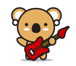 Coral Koala sticker #7109806