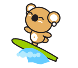 Coral Koala sticker #7109807