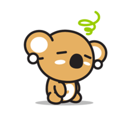 Coral Koala sticker #7109809