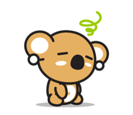Coral Koala sticker #7109809