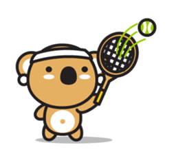 Coral Koala sticker #7109814
