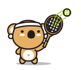 Coral Koala sticker #7109814