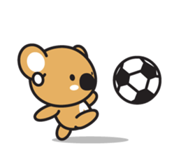 Coral Koala sticker #7109815