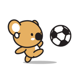 Coral Koala sticker #7109815