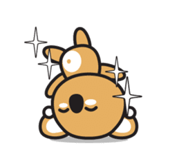 Coral Koala sticker #7109820