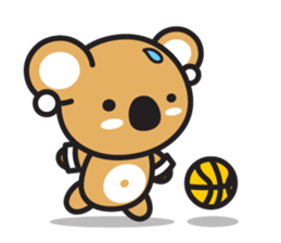 Coral Koala sticker #7109823