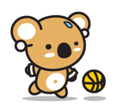 Coral Koala sticker #7109823