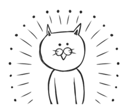 Group talking cat sticker #7109884