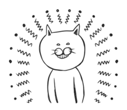 Group talking cat sticker #7109887