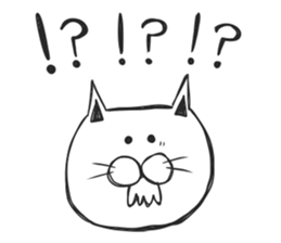 Group talking cat sticker #7109898