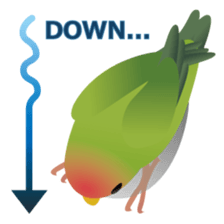 Love Birds 2 sticker #7110235