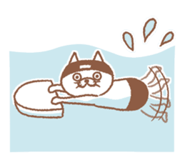 Tomfoolery cat sticker #7110293