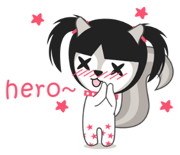 Kelly squirrel sticker #7110797