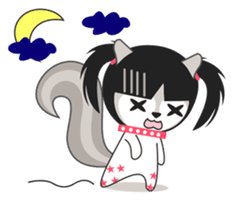 Kelly squirrel sticker #7110803