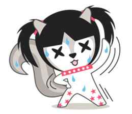 Kelly squirrel sticker #7110805