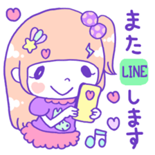 yuruhuwa*girls Sticker2 sticker #7110827