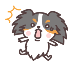 Pretty! Papillon sticker #7111291