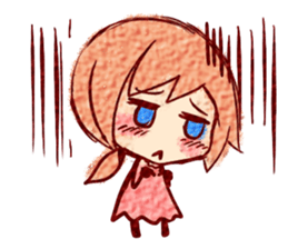 Emoticons girl Sticker sticker #7111908