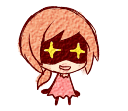 Emoticons girl Sticker sticker #7111918