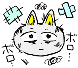 HIROSHI the CAT sticker #7111943