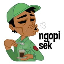 Aku Wong Jowo sticker #7111980