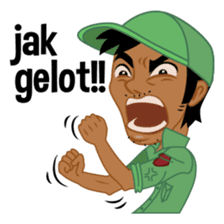 Aku Wong Jowo sticker #7111996