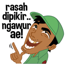 Aku Wong Jowo sticker #7112000