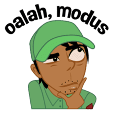 Aku Wong Jowo sticker #7112001