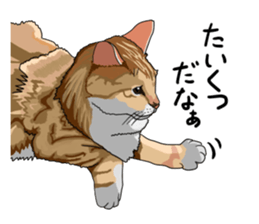 Free life cats part2 =Dog and Cat life= sticker #7112038