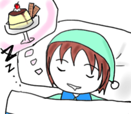 Gluttonous women sticker #7112258