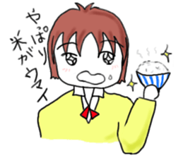 Gluttonous women sticker #7112282