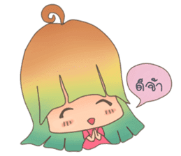 Little Lunla sticker #7112768