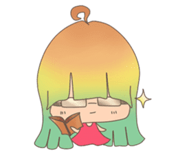 Little Lunla sticker #7112769