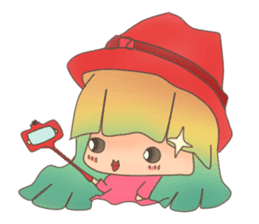 Little Lunla sticker #7112771