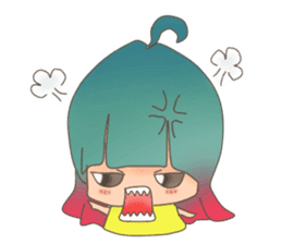 Little Lunla sticker #7112773