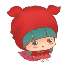 Little Lunla sticker #7112774