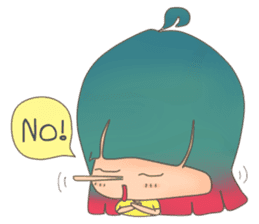 Little Lunla sticker #7112775