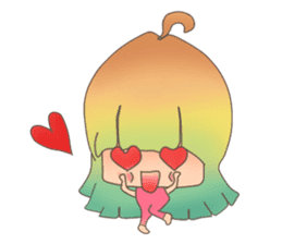 Little Lunla sticker #7112776