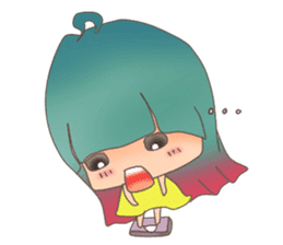 Little Lunla sticker #7112780