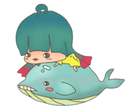 Little Lunla sticker #7112781