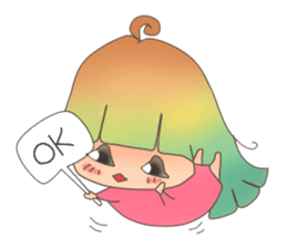 Little Lunla sticker #7112785