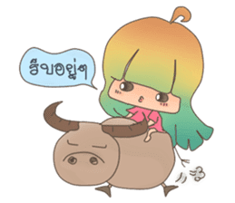 Little Lunla sticker #7112786