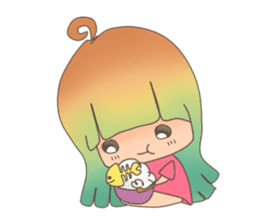 Little Lunla sticker #7112787