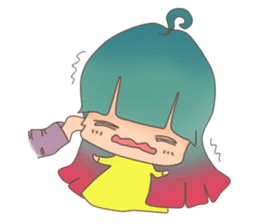 Little Lunla sticker #7112791