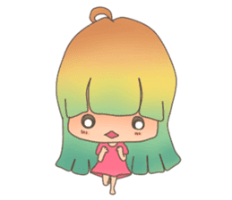 Little Lunla sticker #7112795