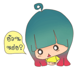 Little Lunla sticker #7112796