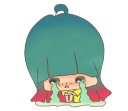 Little Lunla sticker #7112797