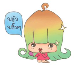 Little Lunla sticker #7112801